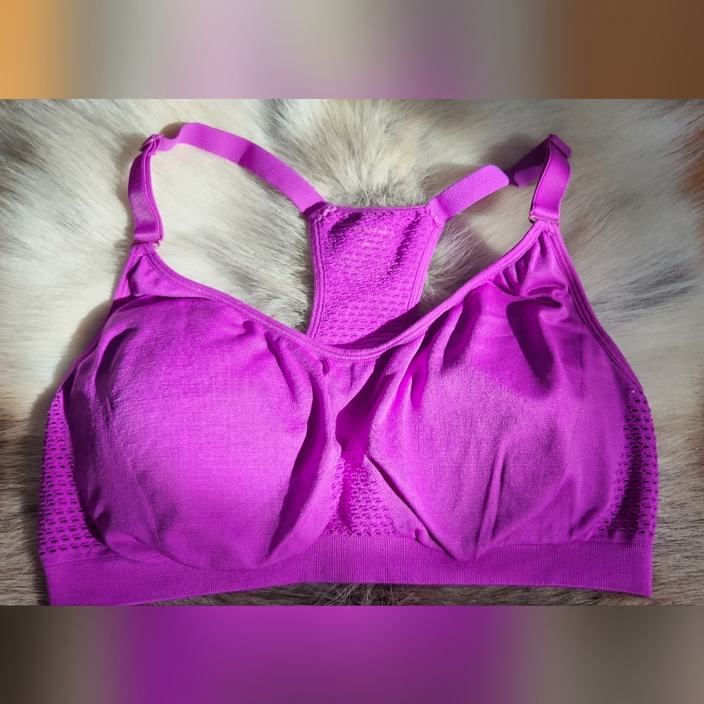 RBX sports bra in purple size M